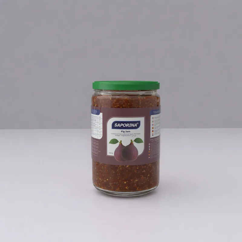 Fig Jam Glass Jar 450g