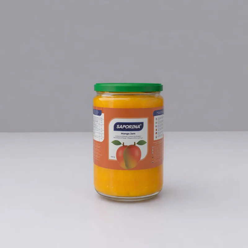 Mango Jam Glass Jar 450g