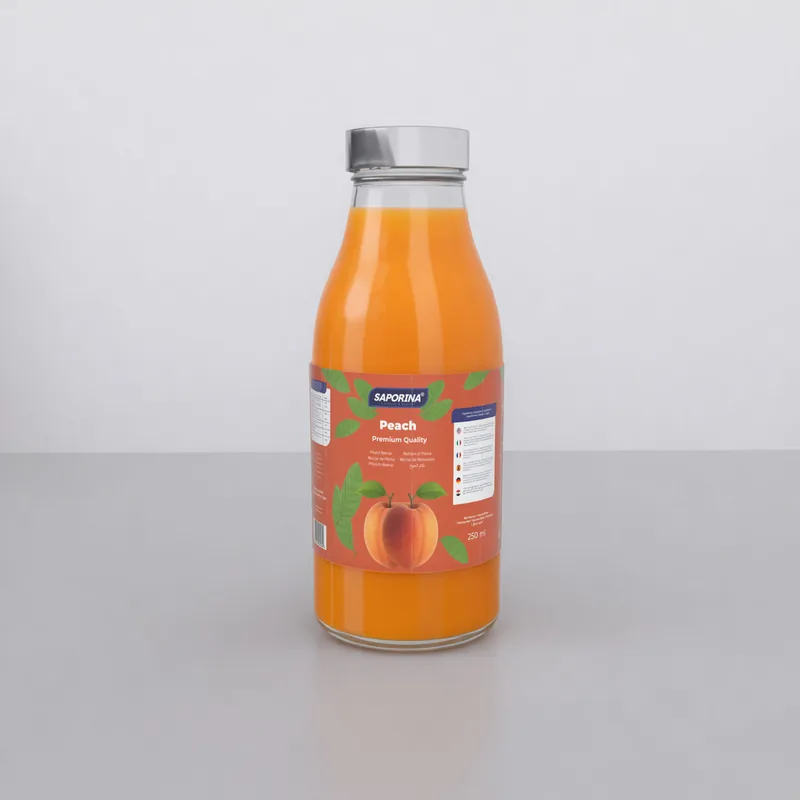 Peach Nectar Glass Bottle