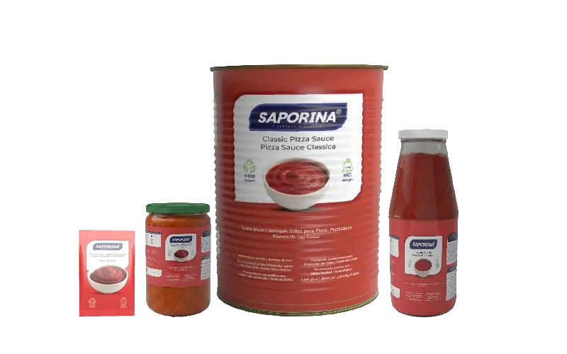 Saporina Tomatenmark — Kategorie Tomatenprodukte & Saucen