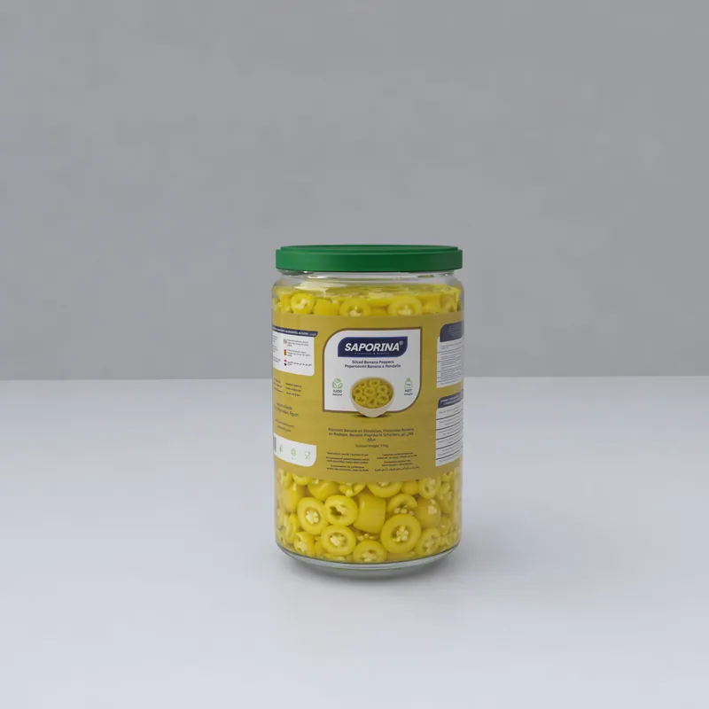 Banana Pepper Sliced 370ml Jar
