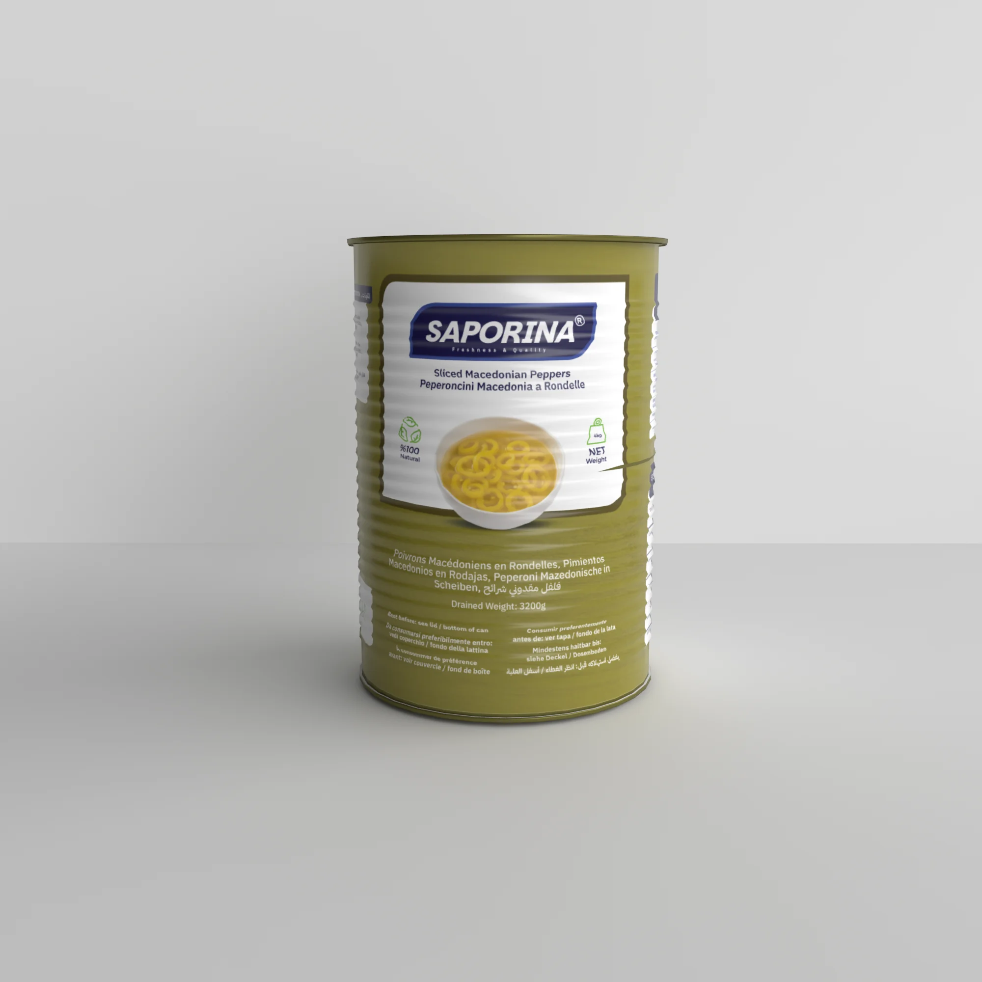 Macedonian Sliced A12 Tin