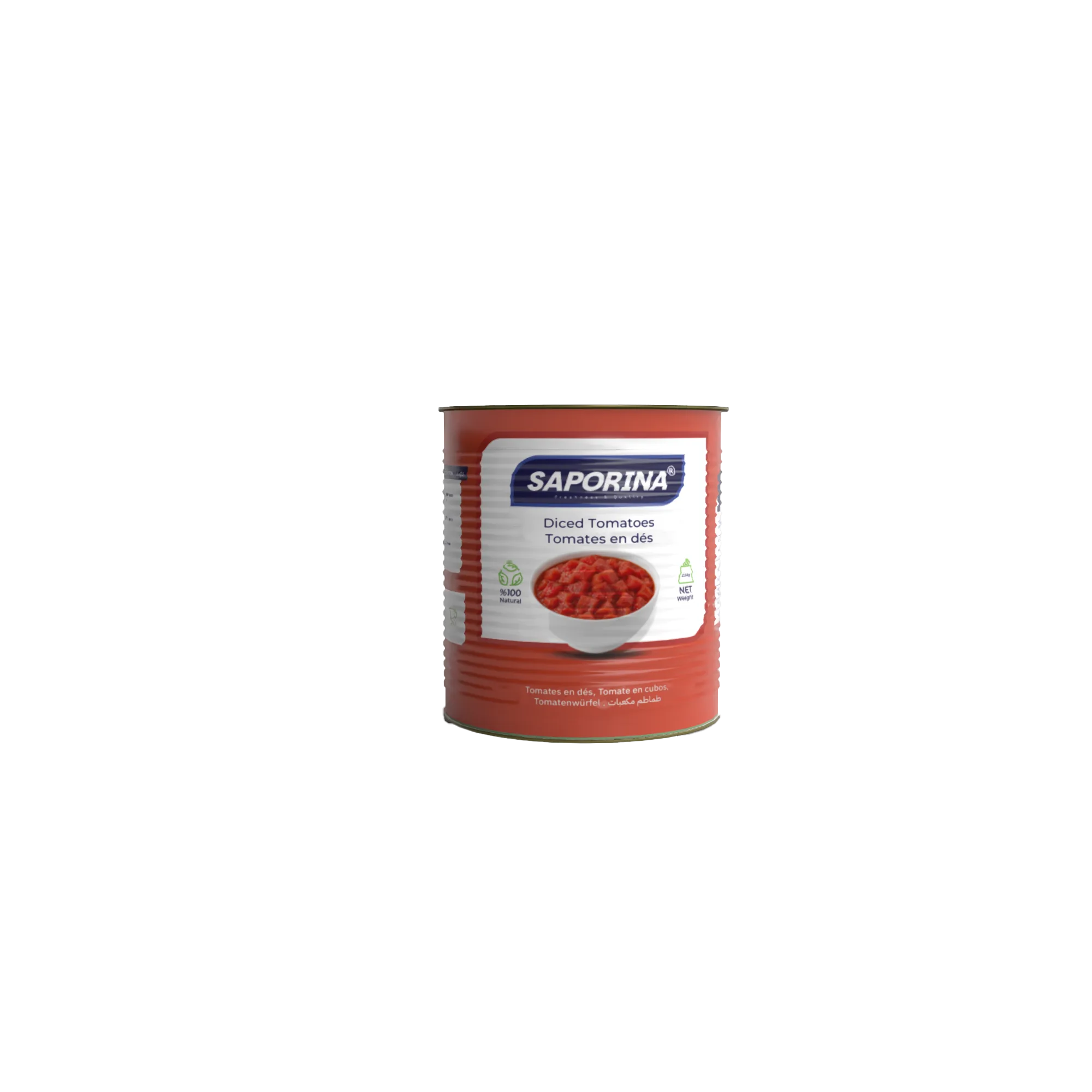 Saporina Diced Tomatoes A9 Can