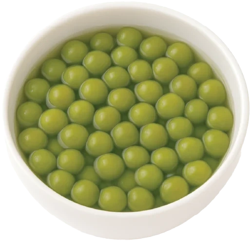 Saporina canned green peas — garden peas picked at peak freshness for retail, HORECA and private label